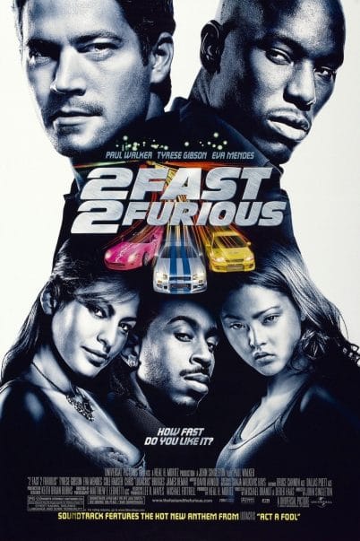 2 Fast 2 Furious (2003) เร็วคูณ 2 ดับเบิ้ลแรงท้านรก (FAST 2)