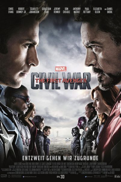 Captain America Civil War (2016) กัปตัน อเมริกา ศึกฮีโร่ระห่ำโลก